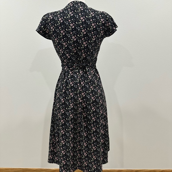 Loft Floral Wrap Dress - Picture 2 of 11